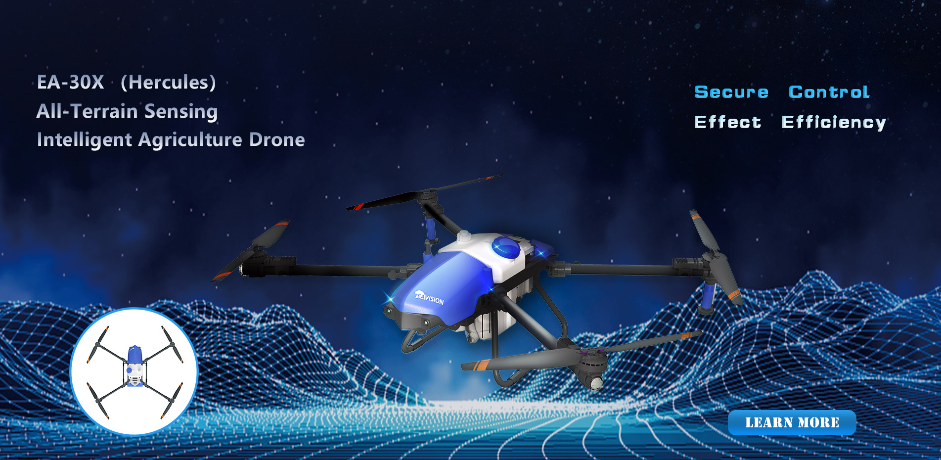 Eavision 30x Intelligent Agriculture Drone