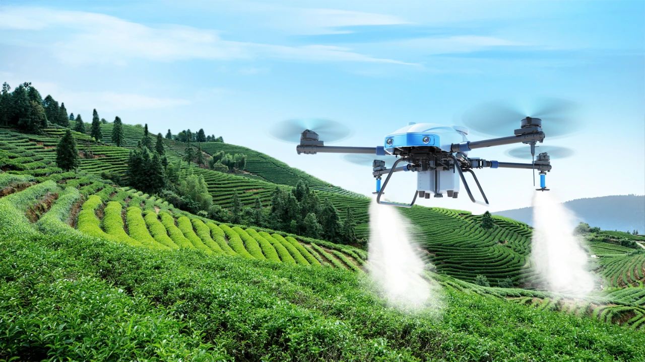 What are the uses of agricultural drones?