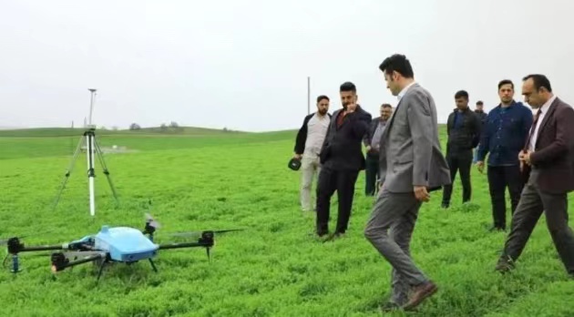 EAVISION Agriculture Drone Sprays 6,000 Acres of Wheat in Turkey