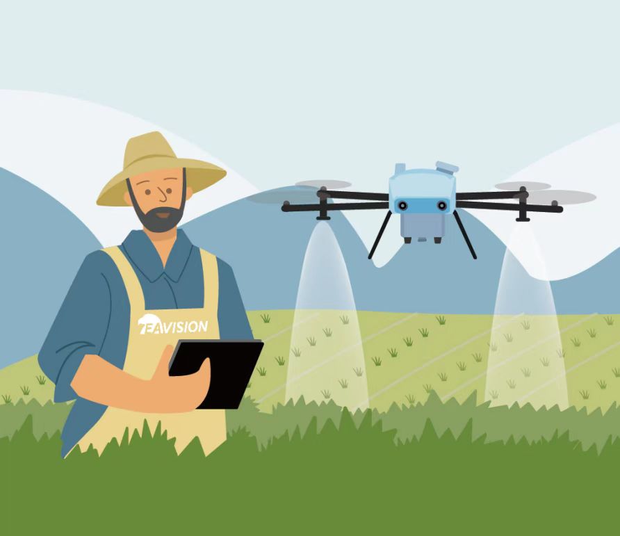 Plant Protection Drone Help Crop Pest Control