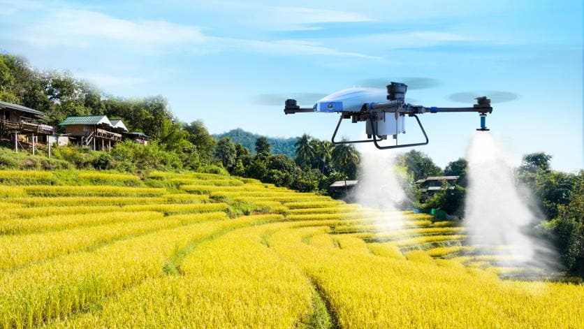 Contributing to Agriculture: Plant Protection Drones