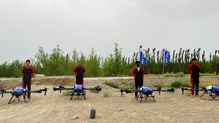 EAVISION Agriculture Drones Effectively Control Summer Pests and Diseases