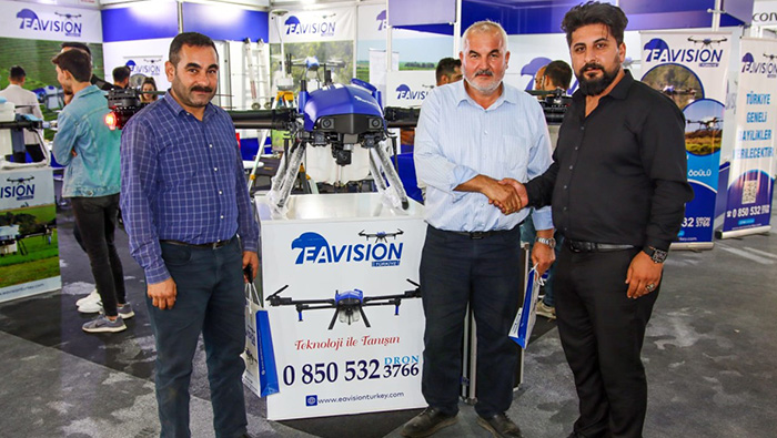 Eavision Drone in the spotlight at the Adana show