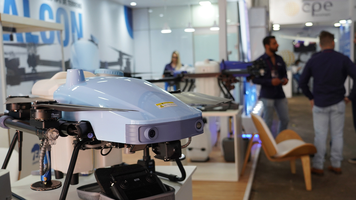 Drones presented by EAVISION at AGRISHOW expand the high-tech scenario in Agribusiness