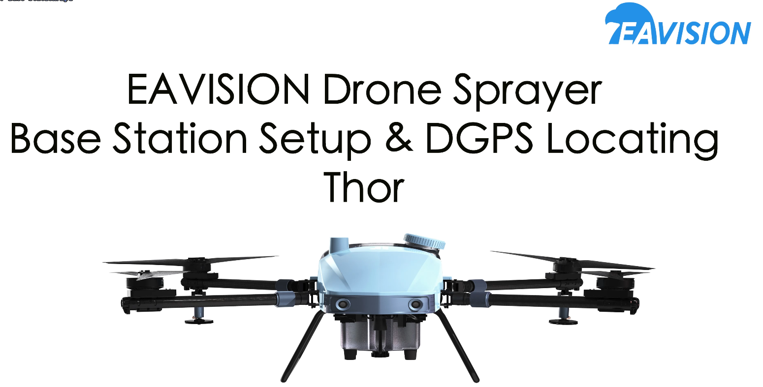 EAVISION - Thor Base Station Setup & DGPS Locating