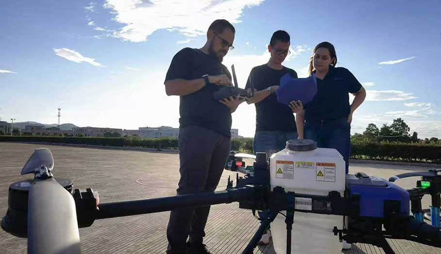 Pilot training & After-sales service
